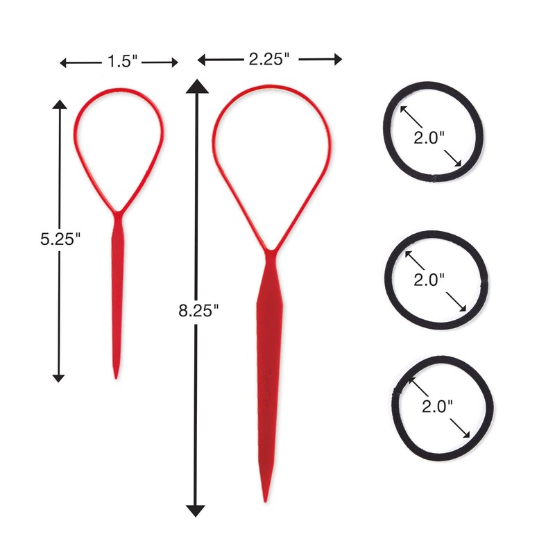 Conair Topsy Tail Hair Tool - Ponytail Hair Loop Styling