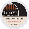Tully's Coffee, Breakfast Blend, Single-Serve Keurig K-Cup Pods, Medium Roast