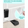 LINKWAY Door Wedge Rubber for Floor,Anti-Skid, Durable Door Stopper,Security Door