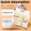 Leakproof Rabbit Diapers – Disposable Bunny Pet Diaper for Small