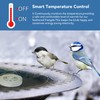 Fountain Heaters Thermostatically Controlled Full Covered Bird Bath De Icer