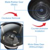 MMOBIEL 2 Pair Base Gear and Blade Gear Clutch Replacement
