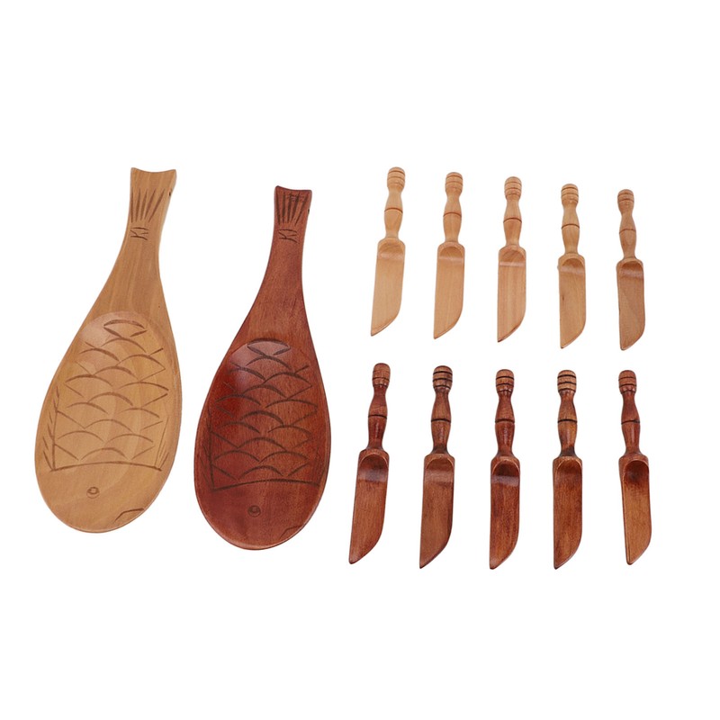 Butter Knife Set Eco Friendly Multifunctional with 2 Spoons 10