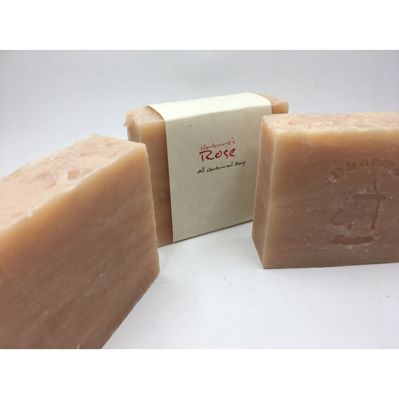 85% organic Nature's rose soap bar cold process