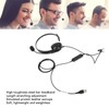 Single Ear Headset Comfortable Lightweight Noise Canceling Wired Computer Headset