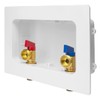 EFIELD Premium Washing Machine (Laundry) Outlet Box with Center Drain,