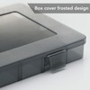 Multi Compartment Parts Box Removable Divider Transparent Plastic 18 Grids