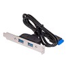 AKYGA AK-CA-47 ATX PC Holder 2X USB 3.0 20 Pin