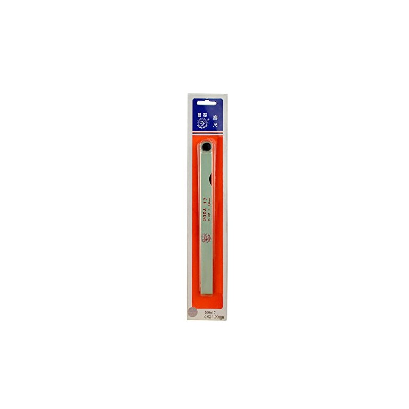 AHL 17 Blade 0.02-1mm Metal Feeler Gauge Measuring Tool 200mm