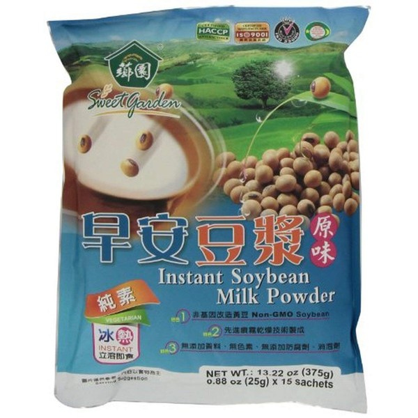 Sweet Garden Instant Soybean Drink Powder, 13.2-Ounce (Pack of 3)