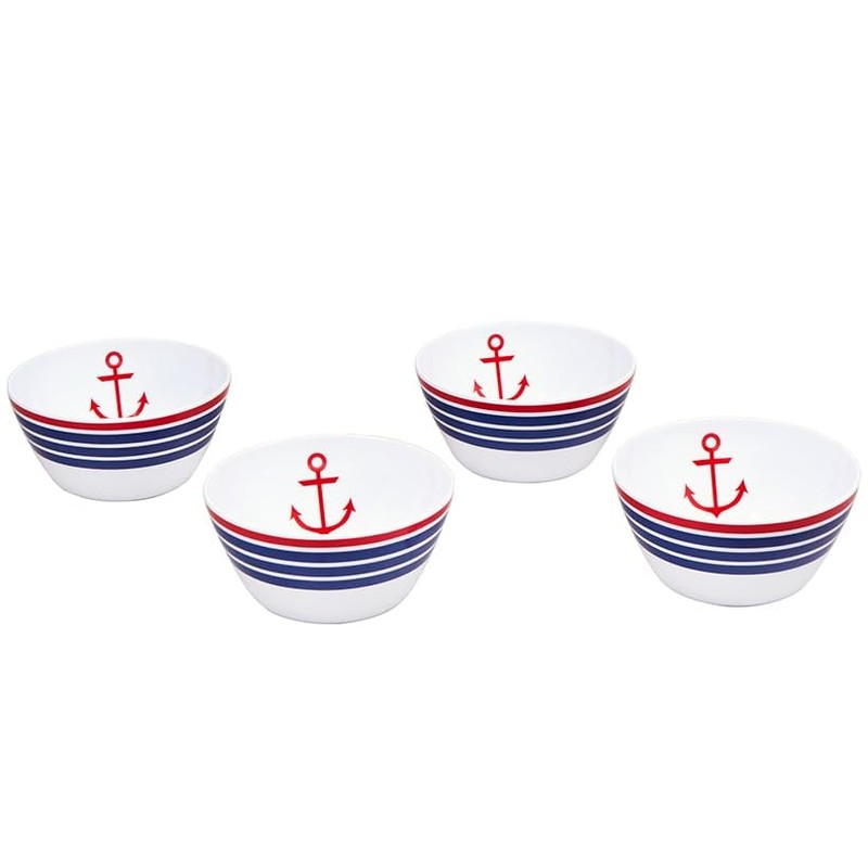 The Lakeside Collection Lake Melamine Dinnerware - Set of 4
