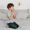 MaMeMi Wooden Heart for Boys with Guardian Angel for Birth