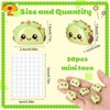 GGSTDDUP 50pcs Emotional Taco Bulk, Mini Resin Tacos Decor