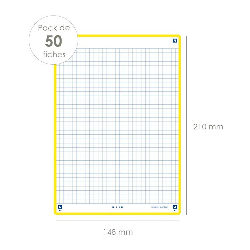 OXFORD Revision 2.0 A5 (14.8 x 21 cm) Small Squares