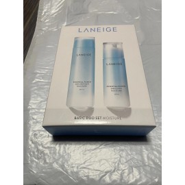 Laneige New Laneige Basic Duo Set MOISTURE 5 Piece Set (Exp 5/26) NIB Sealed
