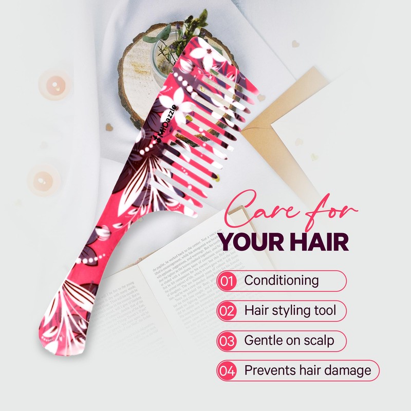 Midazzle Floral Comb (MIFC2302)