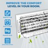 9”-15.5” Adjustable Magnetic Air Deflector with Unique Surface for Sidewall,