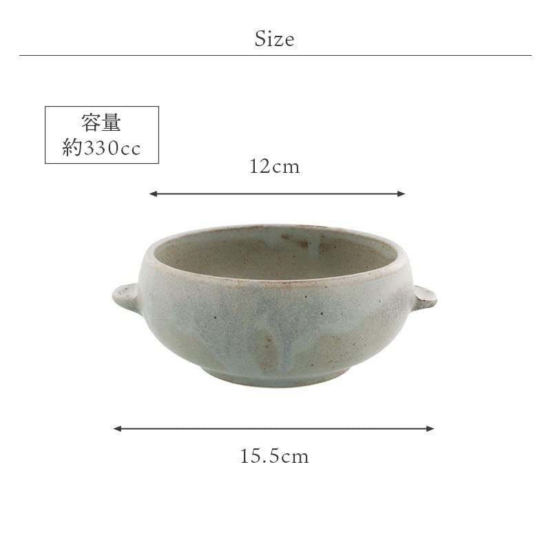 Tableware East Gratin Dish, Bowl Shape, 4.7 inches (12 cm),