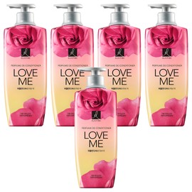 Elastine Perfumed Conditioner Love Me Peach and Freesia Fragrance, 600ml, 5 pieces / 엘라스틴 퍼퓸 드 컨디셔너 러브 미 피치 앤 프리지아향, 600ml, 5개