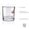 BenShot Rocks Glass with Real 0.45ACP Bullet - 11oz |