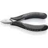 Knipex Esd Electronics Diagonal Cutters - Pointed Small Bevel 115Mm