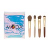 MODA Mini Brown Eye 5pc Makeup Brush Kit – Travel-Size