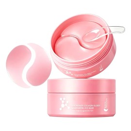 Almohadillas De Hidrogel Con Colágeno Rosa Para Líneas ~