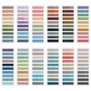 2400 PCS Sticky Tabs, Coloured Repositionable Book Flags Strip Index