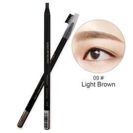 Guapa Microblading Eyebrows Pencil Waterproof Pull Cord Peel-off Brow Pencil Set for Marking, Filling and Outlining, Tattoo Makeup and Permanent Makeup Eye Brow LIner Beauty (5pcs, Light Brown)