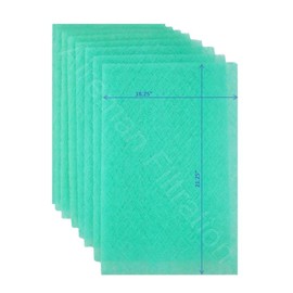 Wingman1 Electronic AC Furnace Air Filter Replacement Pads Year Supply - 4 Changes (20x24x1)