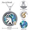 Alphm Capricorn Necklace for Women 925 Sterling Silver Capricorn Zodiac