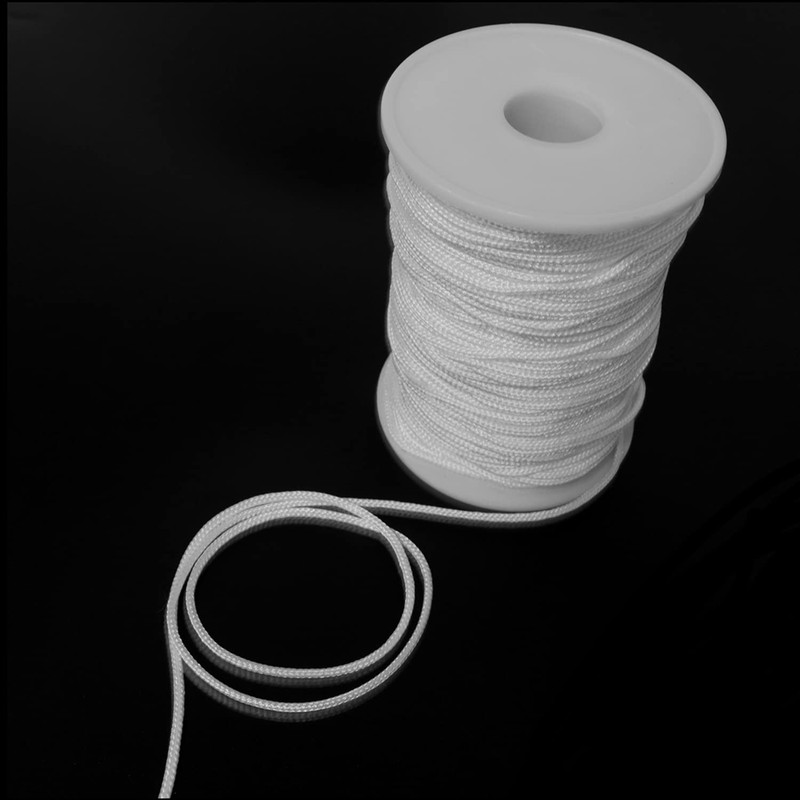 AXLIZER 1PC 54 Yards 2mm Braided Shade Roller Blinds Cord