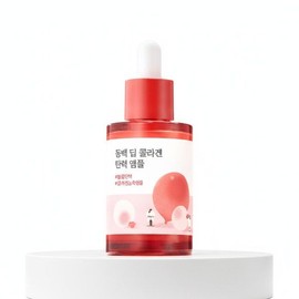 [Volume Elasticity] Round Wrap Camellia Deep Collagen Elasticity Ampoule 30ml / [볼륨탄력] 라운드랩 동백 딥 콜라겐 탄력 앰플 30ml