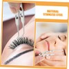 BIUDECO 2pcs Surgical Grade Tweezers Eyelid Treatment Tool for Brow