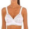 Playtex Women's Bra Without Underwire Recycled Classic Lace Support Soft