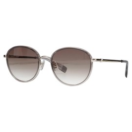 Furla SFU750J 2A8L 53 Women's Sunglasses, Frame Color: Silver, Lens Color: Warm Light Gray Gradation