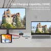 USB C Switch, Bi Directional USB C Switcher 2 in
