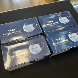 Waho Single Use Face Masks 4 Boxes Of 50 Each 200  Total Surgical Protection Ear Loop