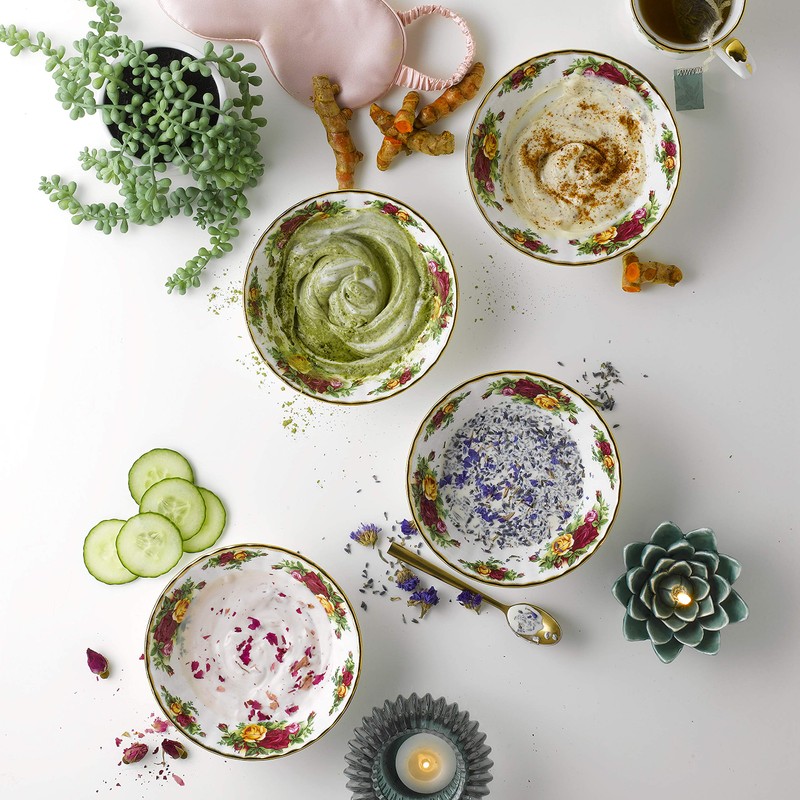 Royal Albert Old Country Roses Bowls 4pc Set