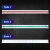 Professional 30cm 12" Metric Plastic Triangular Scale Ruler 1:10 1:20