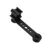 Triple Cold Shoe Extension Bracket Aluminium Alloy Microphone Stand Mount