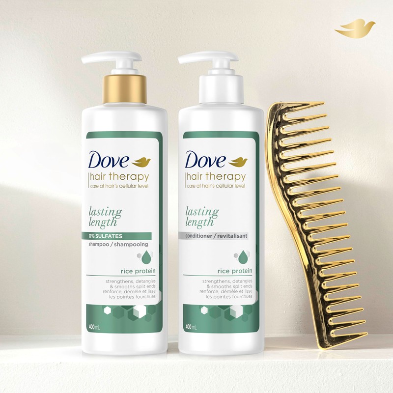 Dove Dove Hair Therapy Lasting Length For Detangling & Smoothing