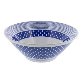 Tableware East Trapezoid Bowl Large Rain Blue Sou 8.1 inches (20.5 cm)