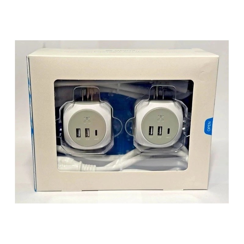 atomi 2 Atomi Power Cubes (3) AC Outlets + 12W