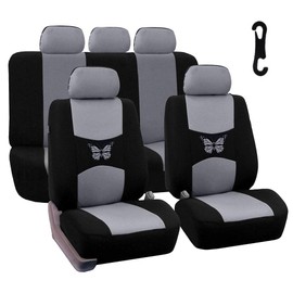 readygohigh Seat Cover, Mini Car, All Seats, Set of 2, 4, Set of 9, Headrest Cover, Front Seat Cover, Rear Seat Cushion Cover, Apron Type, Front and Rear Seats, Lightweight, Hook Pack, Car Supplies,