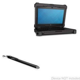 BoxWave Stylus Pen Compatible with Dell Latitude 7214 Rugged Extreme (12 in) - EverTouch Capacitive Stylus, Fiber Tip Capacitive Stylus Pen for Dell Latitude 7214 Rugged Extreme (12 in) - Jet Black