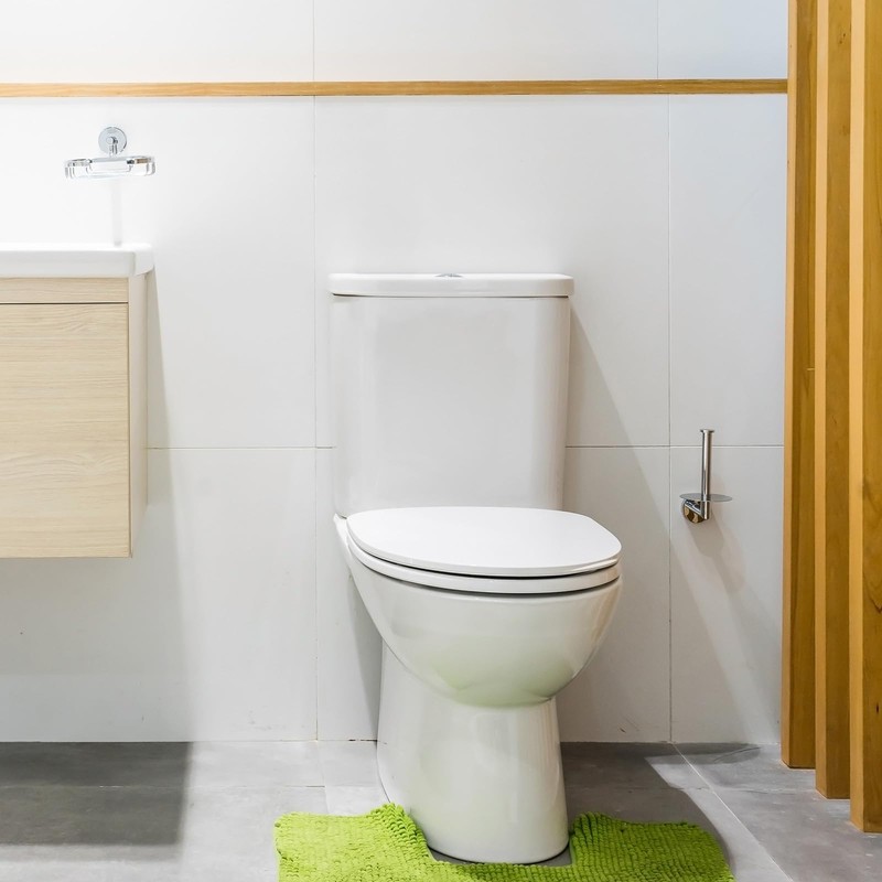 sourcing map Toilet Tank Button, 48mm(1.89") Thread Diameter Dual Push