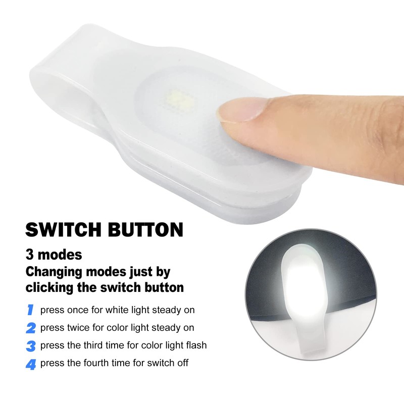 PAGFUL Nurse Nightshift Hands Free Lightweight Emergency LED Flashlight Clip