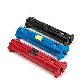 3 x Coaxial Stripping Tool for Fast and Easy Stripping of All Coaxial Cables