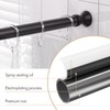 Amazer Spring Tension Shower Curtain Rod, 54-90 Inches Tension Curtain